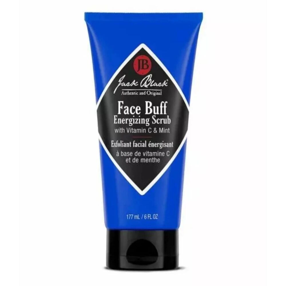 Jack Black Face Buff Energizing Scrub With Vitamin C & Mint (3 oz/88 mL) NEW!